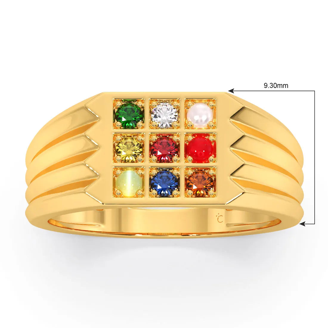 gold rings for men | gold rings | gold navaratna ring | rings for men | men  ring online | gold rings online | stone ring | rings